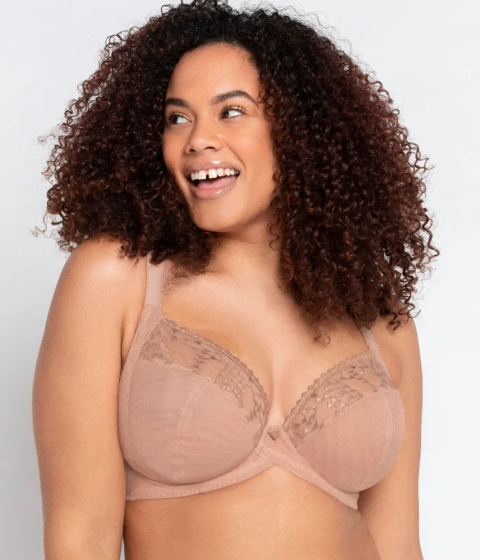 CURVY KATE CENTER STAGE PLUNGE LATTE CK3310