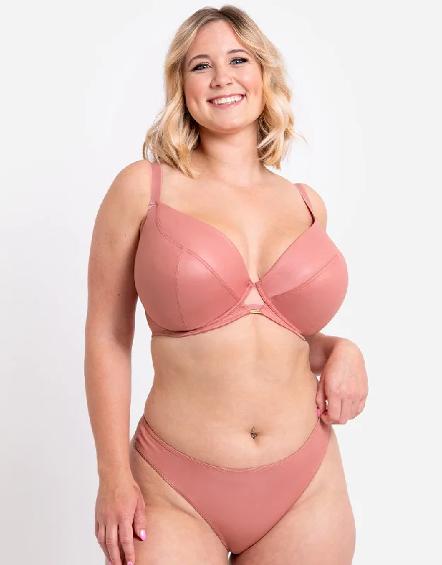 Curvy Kate Lush Full Plunge Bra Rose Shimmer