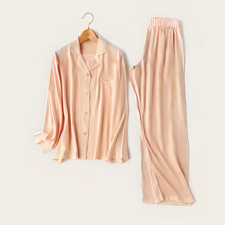 DrifWoo Sleepwear Rose Pink Luxurious Everyday Pajama Set RD007