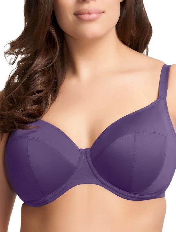 Elomi Essentials Swim Bra, Aubergine