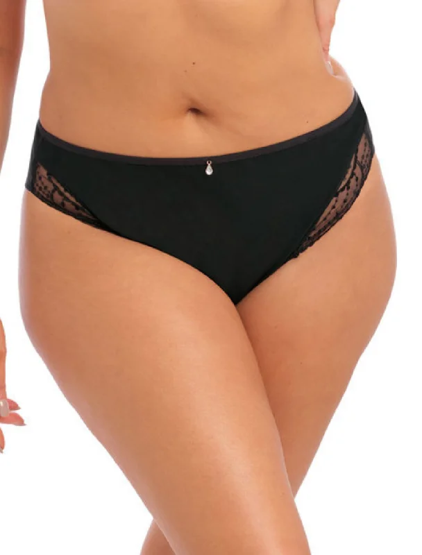 Elomi Priya Brazilian Briefs, Black | Elomi Priya Panties