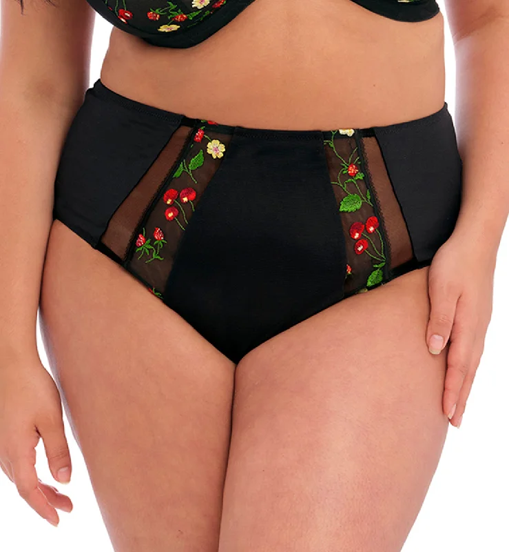 Elomi Samira Full Panty Brief (300951) - Black