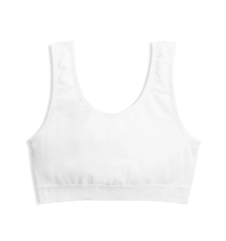 Essentials Soft Bra - X= White