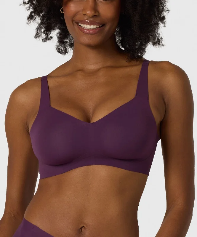 Evelyn & Bobbie Beyond Plum Wireless Bra