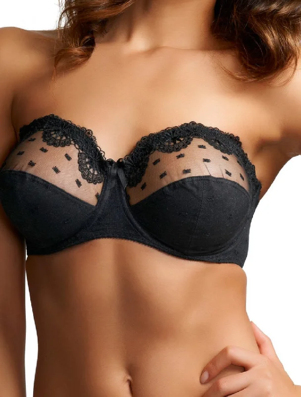 Fantasie Samantha Underwire Strapless Bra, Black