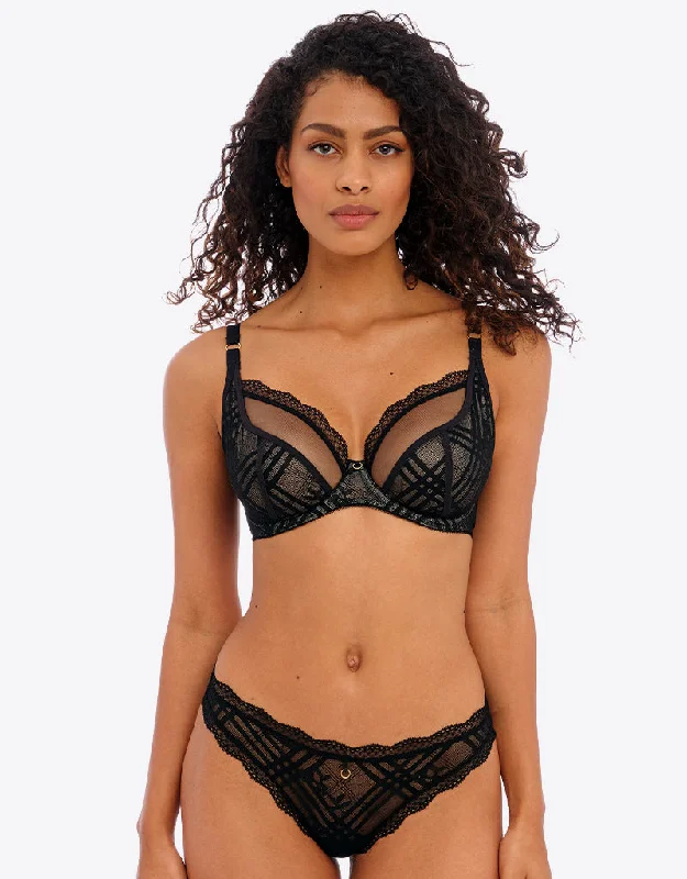 Freya Fatale Plunge Bra Black