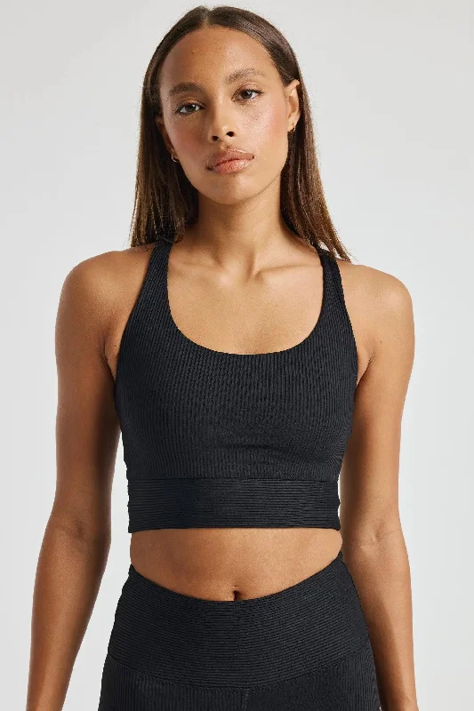 Ribbed Gym Bra