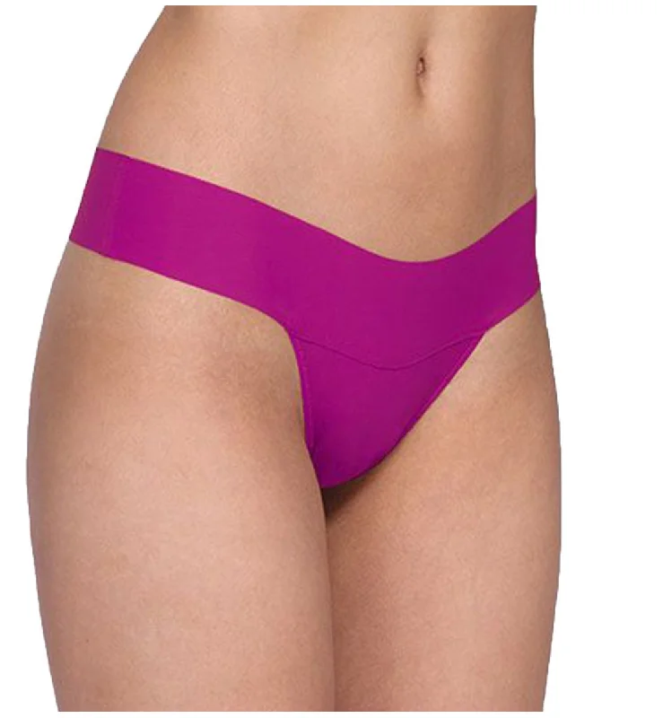 Hanky Panky BreatheSoft Natural Rise Thong (6J1661B) - Hot Fuchsia