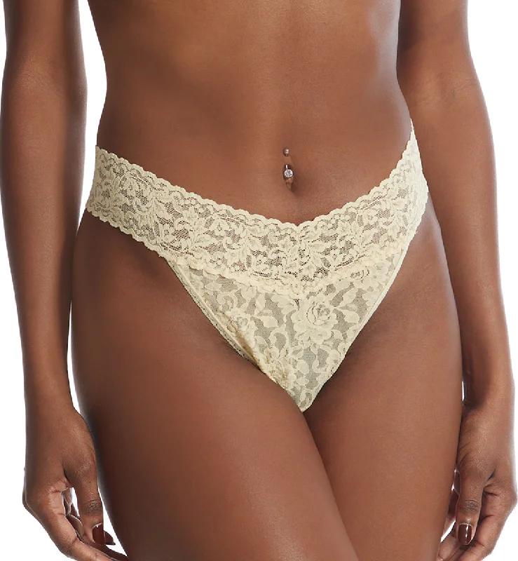 Hanky Panky Signature Lace Original Rise Thong (4811P) - Shortcake