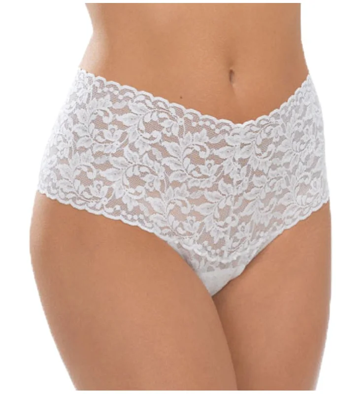 Hanky Panky Retro Lace Thong (9K1926P) - White