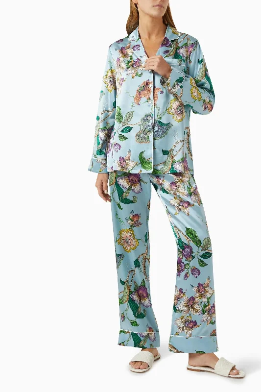 Lila Ceres silk pajama set