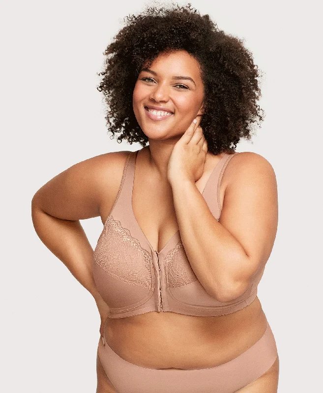 MagicLift Front-Closure Natural Shape Bra Cappuccino