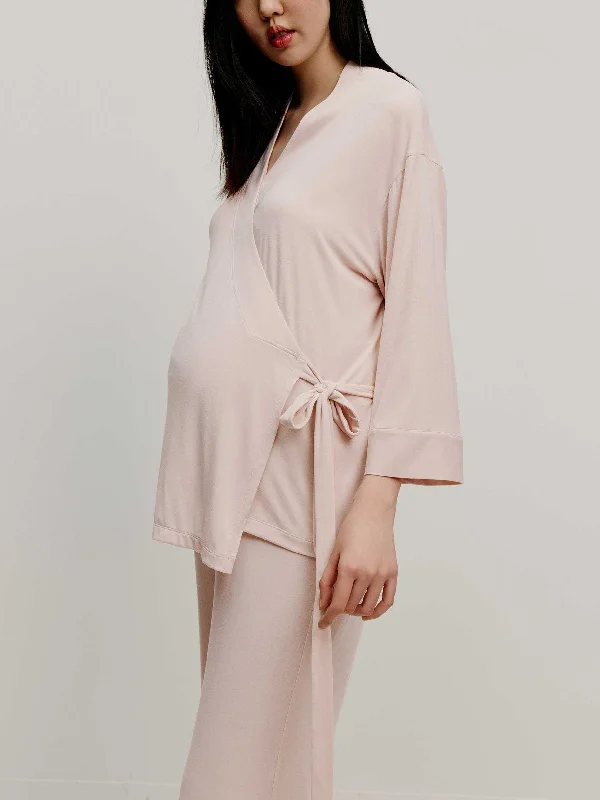 Maternity Wrap Top