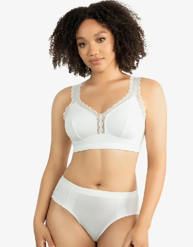 Parfait Dalis Bralette Pearl White