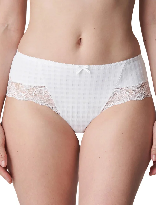 PrimaDonna Madison Hotpants, White | White Primadonna Pantys | Primadonna Hotpant briefs