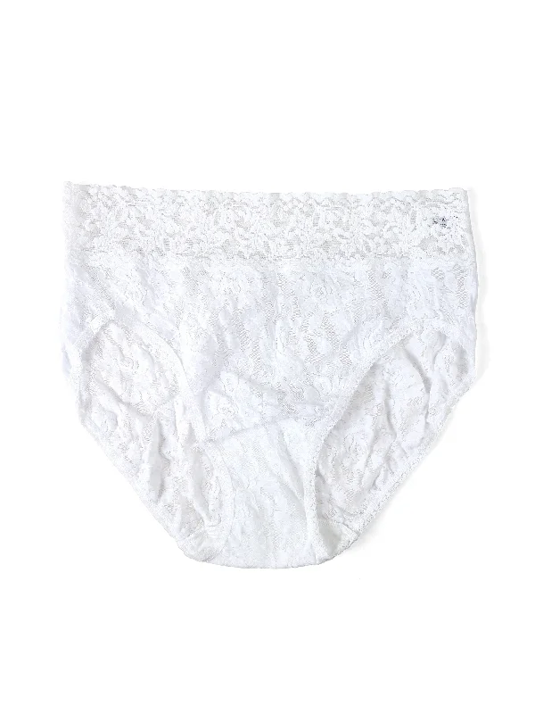 Signature Lace French Brief White