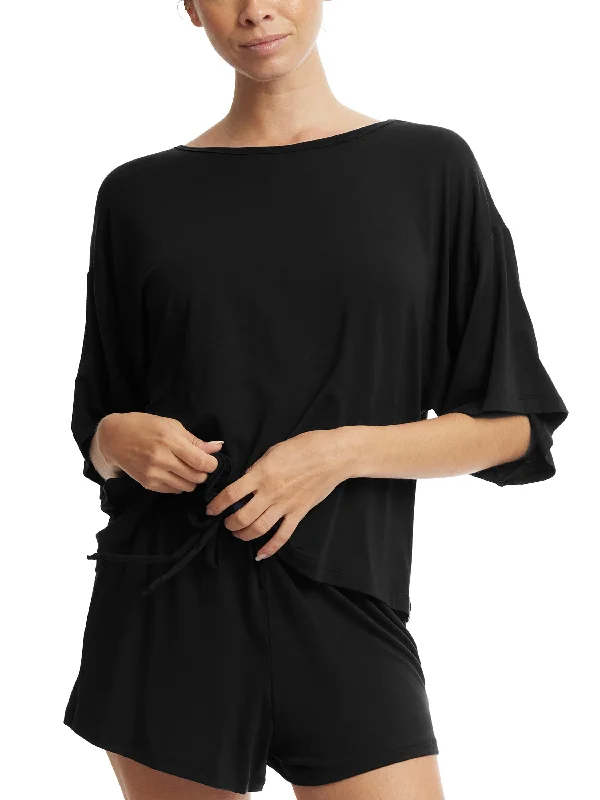 Unwind Tee Black