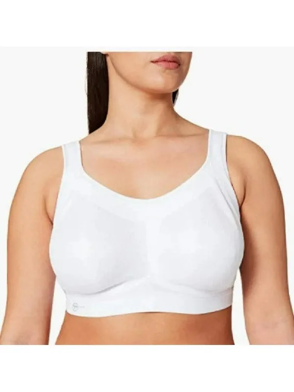 White Anita Maximum Support Momentum Sports Bra