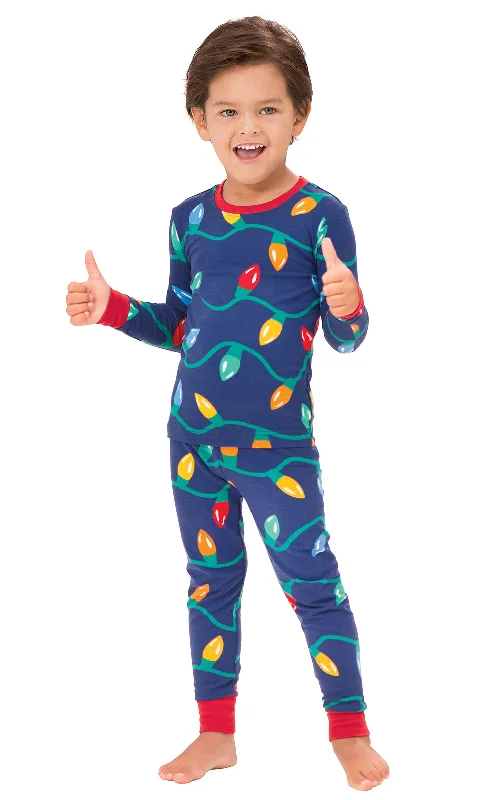 Christmas Lights Toddler Pajamas