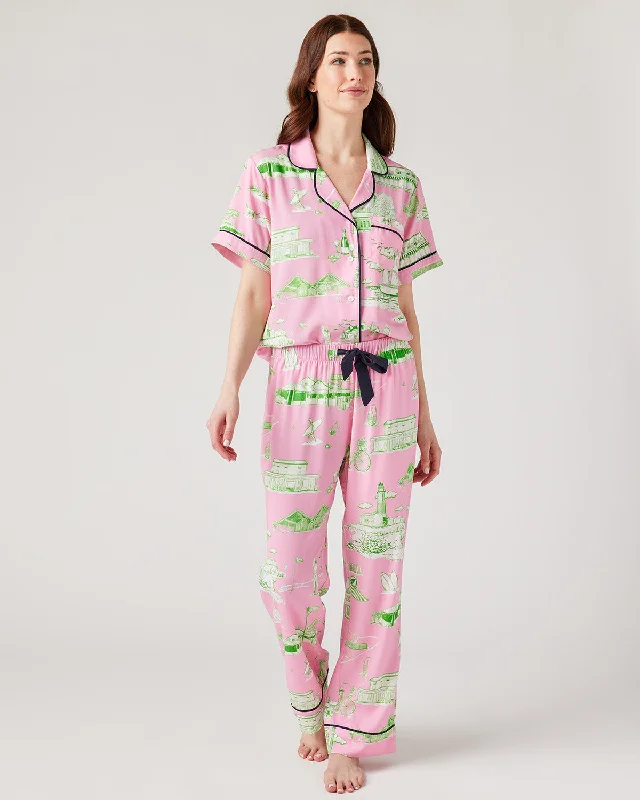 Hamptons Toile Pajama Pants Set