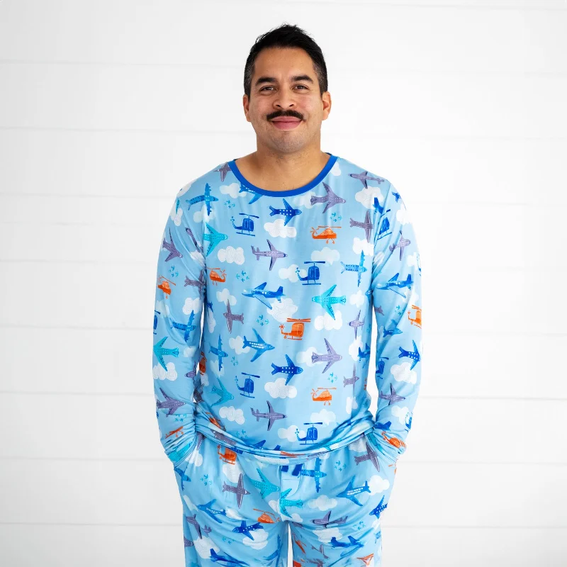 Let's Fly Men's Pajama Top