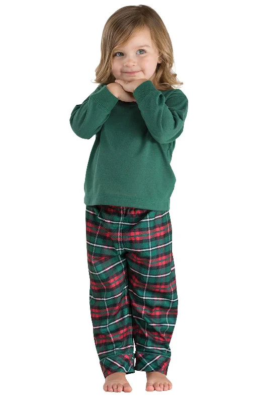 Red & Green Christmas Toddler Pajamas